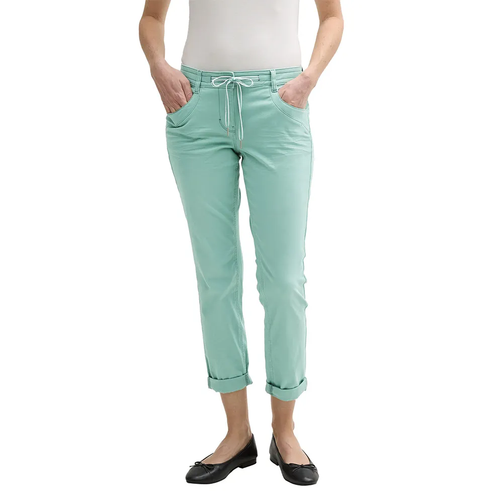 

Брюки Tom Tailor 1040963 Tapered Relaxed, зеленый