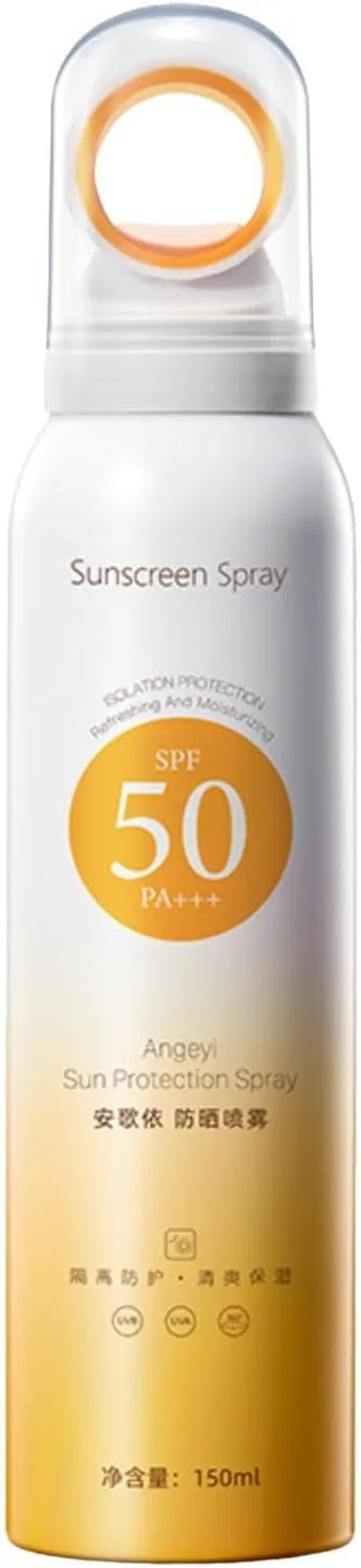 Солнцезащитный спрей с технологией малых отверстий, Generic, 150 мл, белый