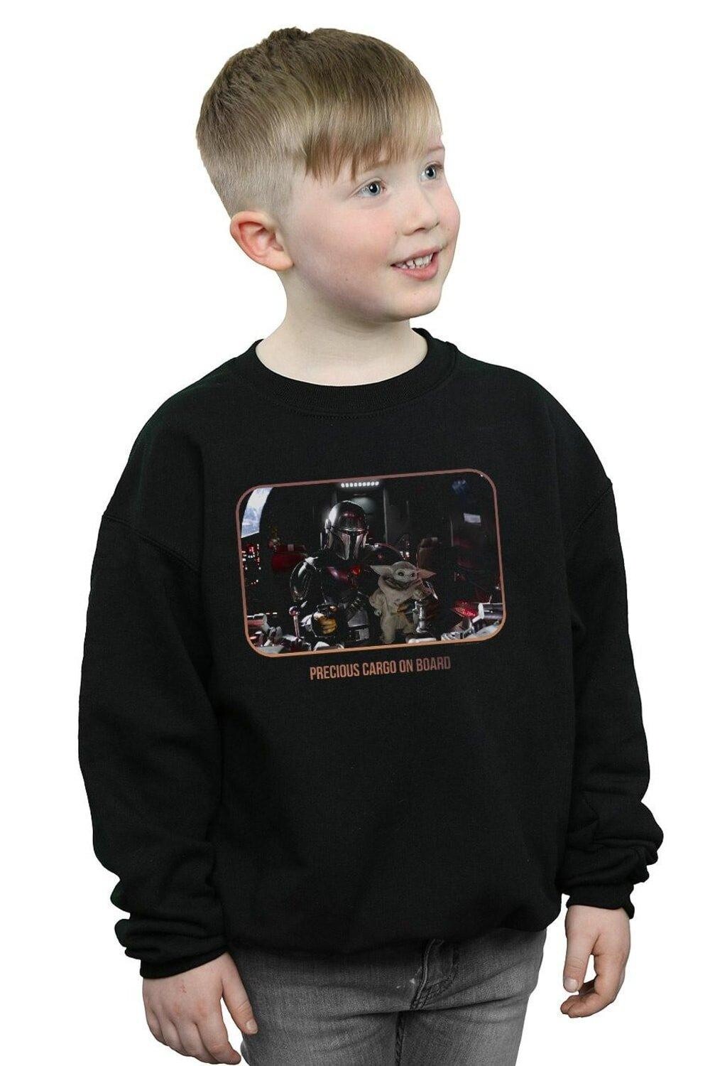 

Толстовка Mandalorian Precious Cargo Star Wars, черный