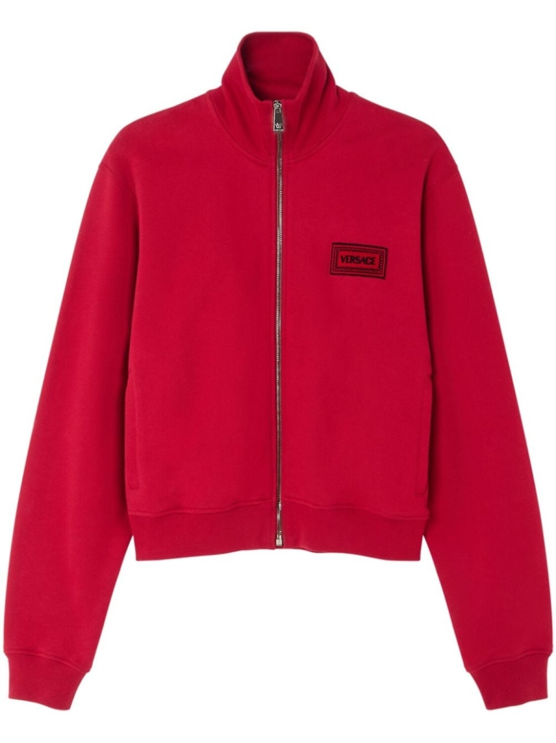 

Versace толстовка на молнии с логотипом 90s Vintage Logo, красный