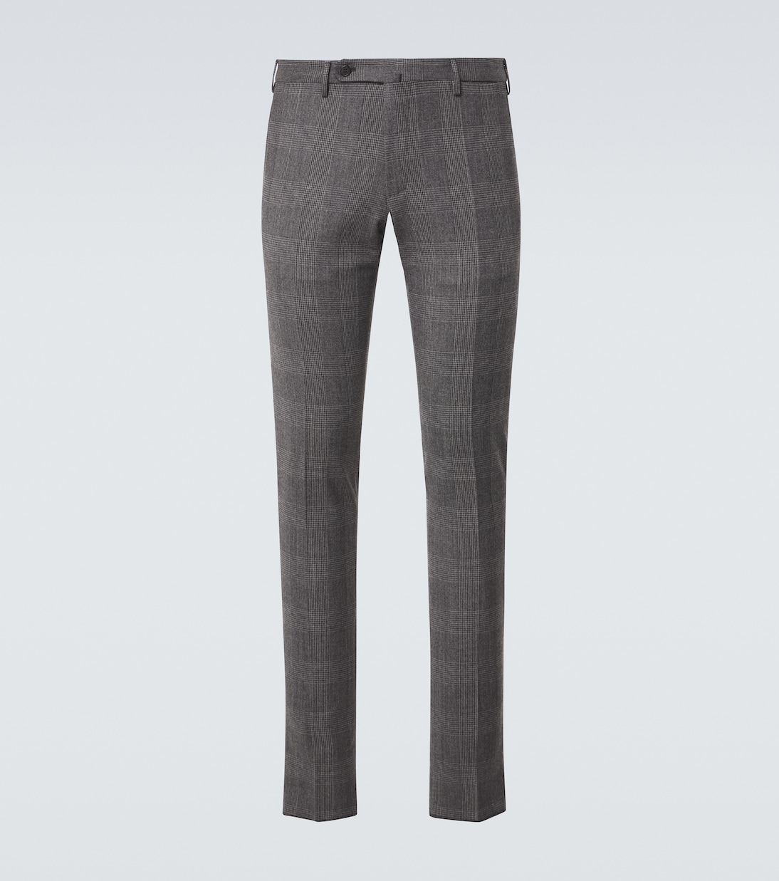 

Узкие брюки из шерсти и кашемира в клетку Slowear, Grigio Scuro