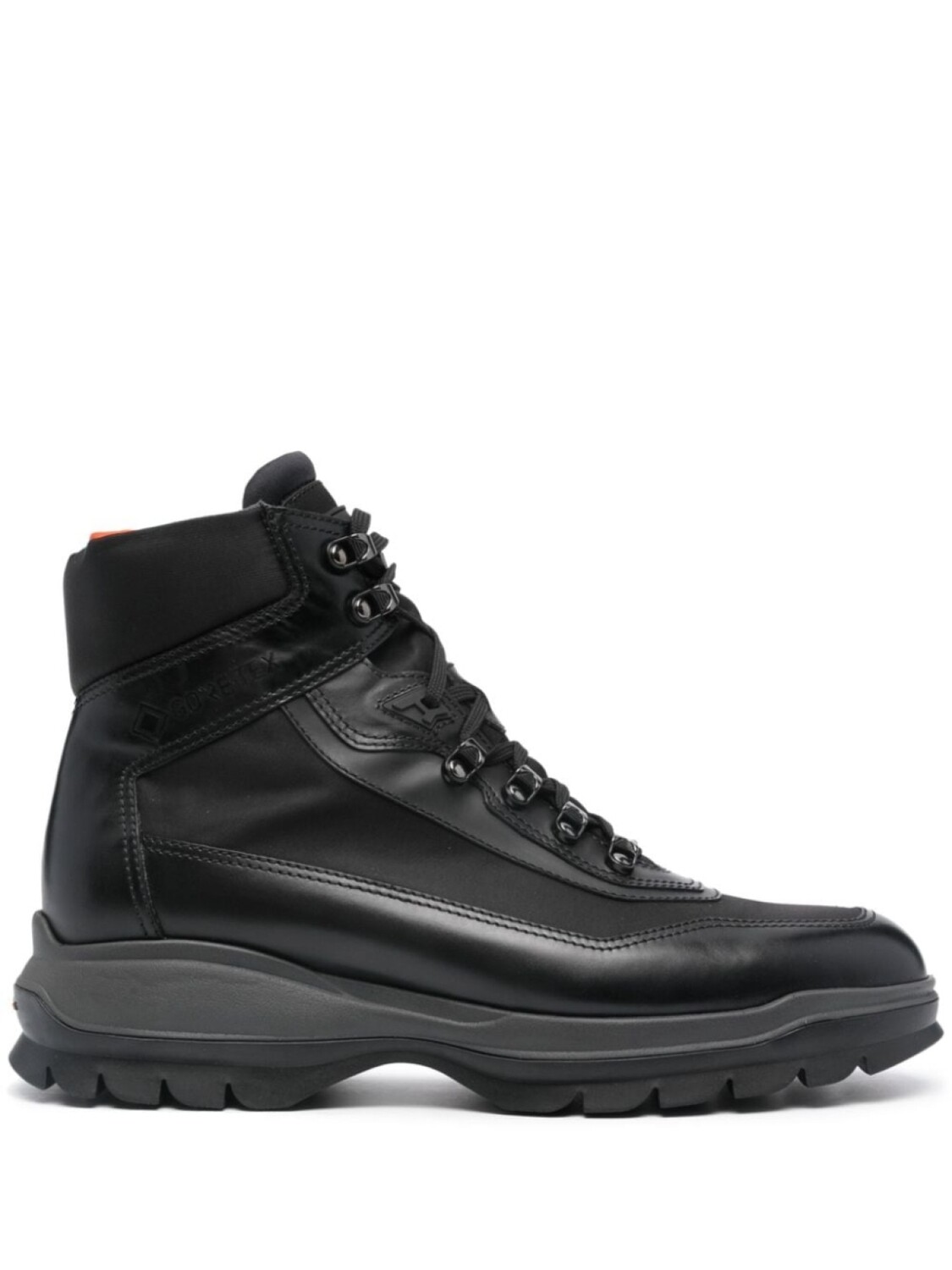 

Santoni ботинки хайкеры из коллаборации с Gore-Tex, черный
