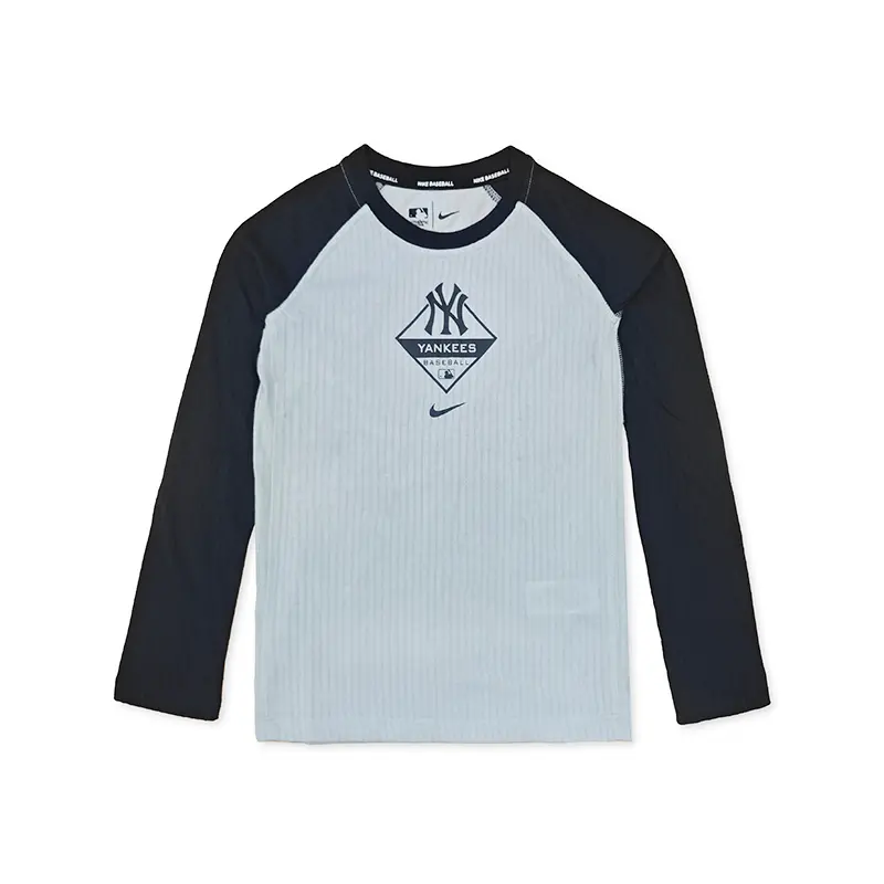 

MLB New York Yankees, дышащая, удобная, стильная, универсальная, light gray, для детей 3-7 лет Nike, светло-серый