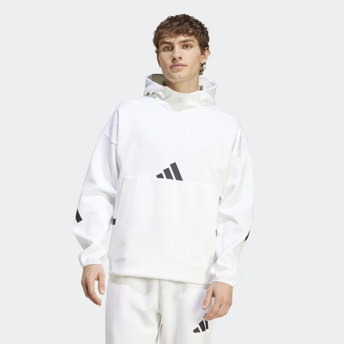 

Мужская толстовка Z.N.E. Adidas, белый
