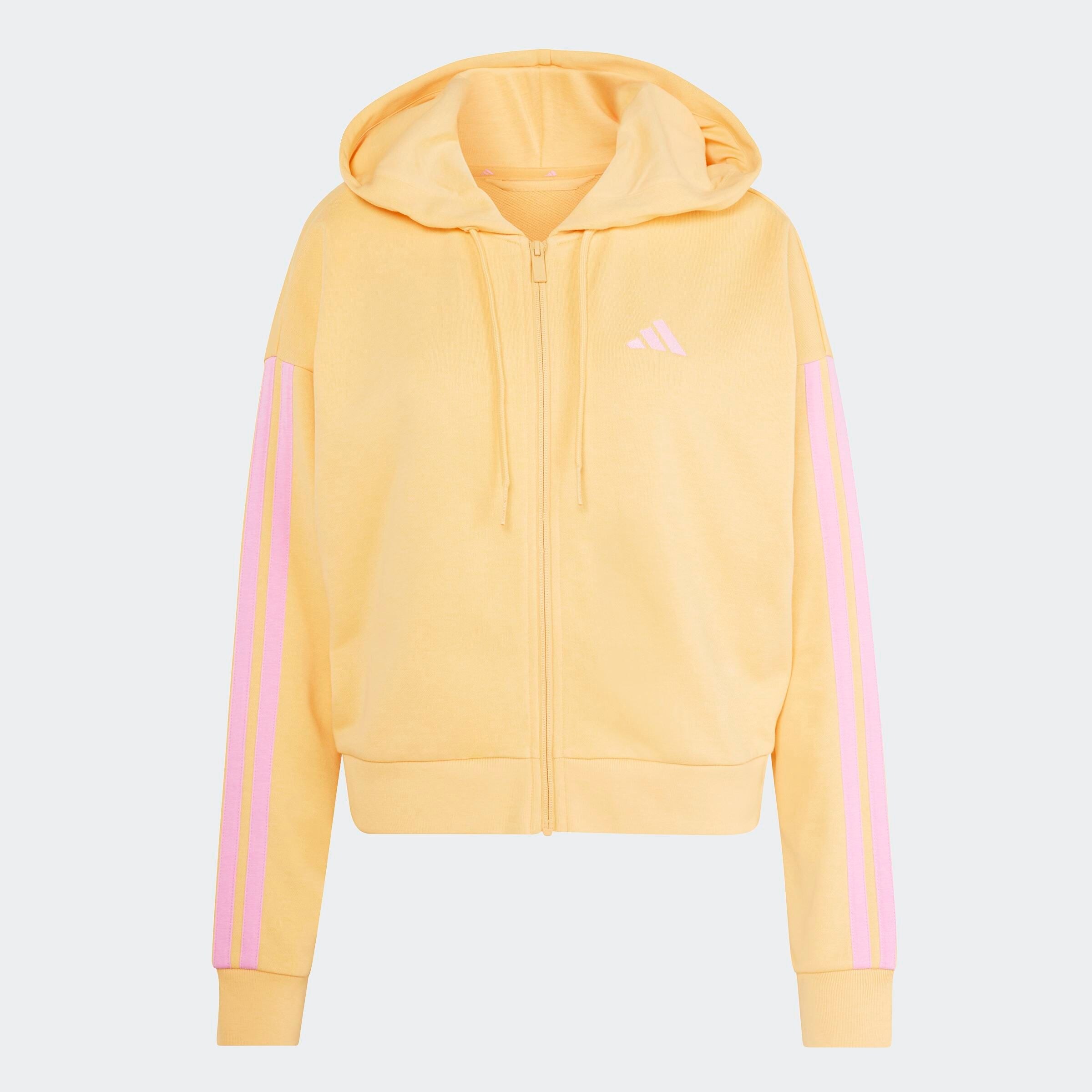 Adidas Sportswear Толстовка с молнией 'Essentials' в цвете Honey — фото 2