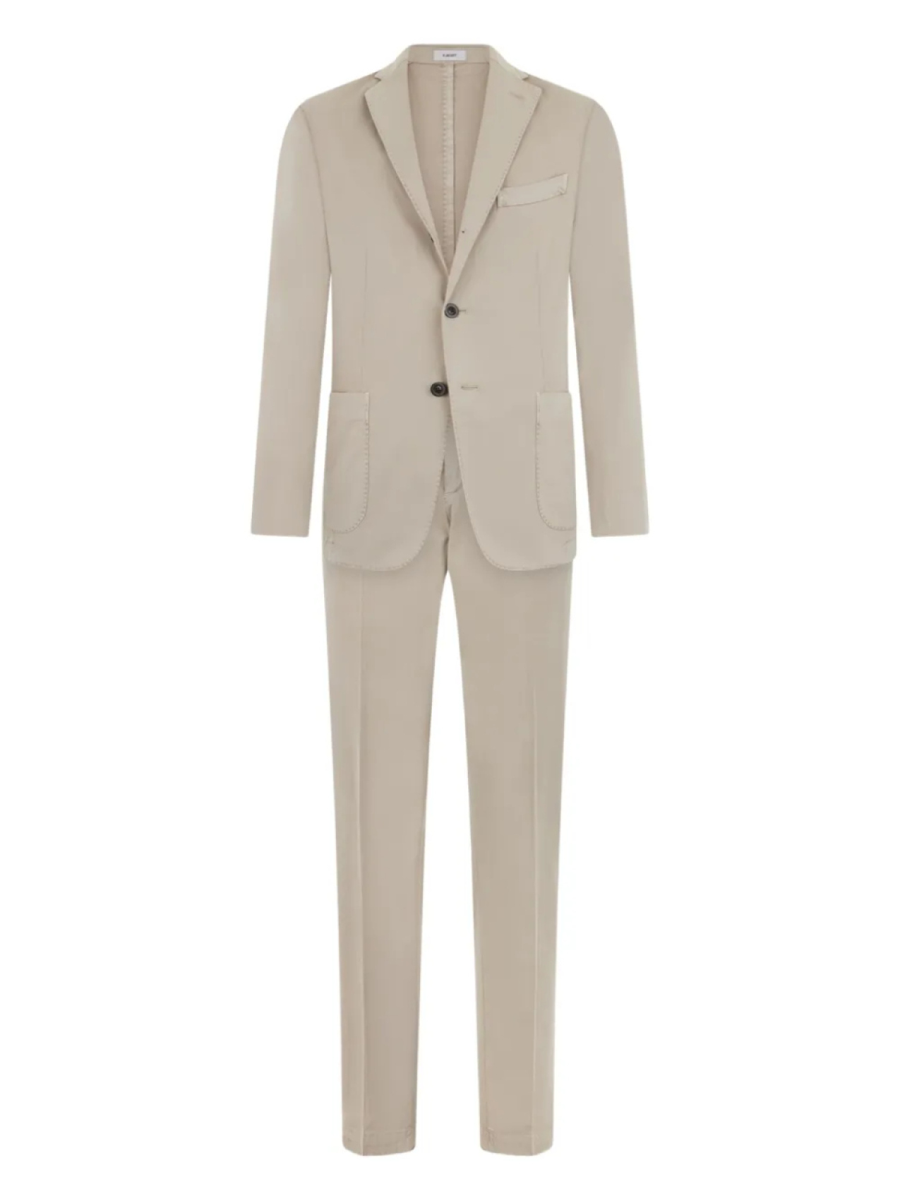 

Однобортный костюм Boglioli, нейтральный
