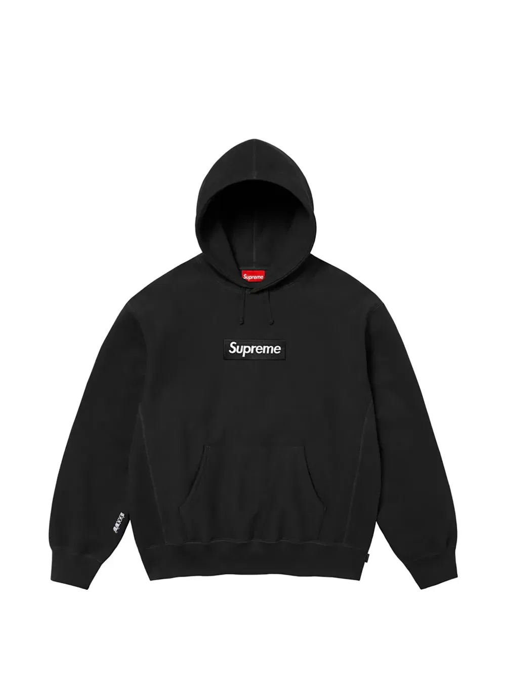 Худи с логотипом Box-logo Supreme, черный