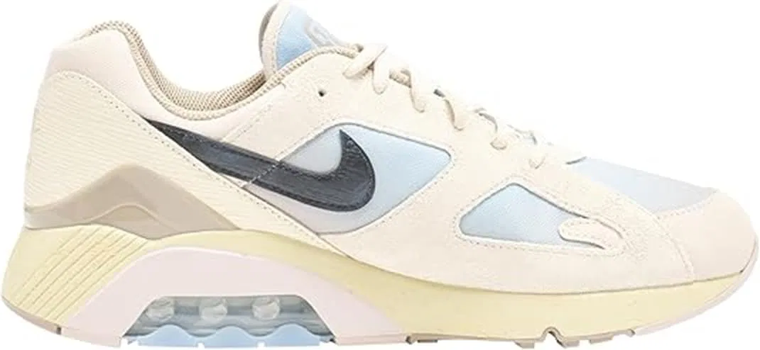 Мужские кроссовки Nike Air 180, Lt Khaki Black Team Gold Psychic Blue — фото 4