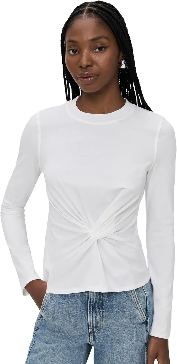 

Apiece Apart Женский топ Volta с длинными рукавами