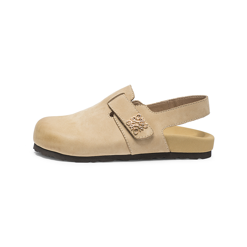 Повседневные однобортные туфли женские Coup De Foudre, Yellow Brown