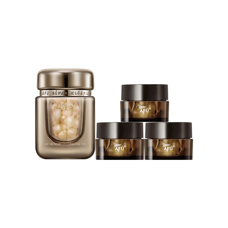 

AFU Масло сыворотка от морщин Mummy Golden Oil 42 капсулы + 15 капсул*3