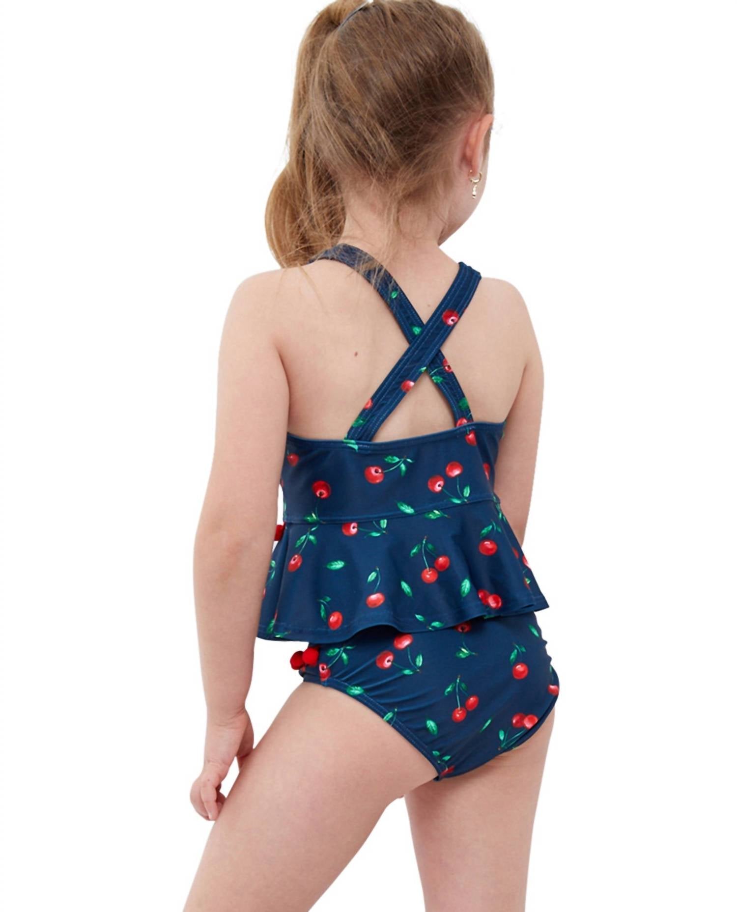 Детский топ бикини с подходящими трусиками GTK Cherries Gottex, Gtk Cherries — фото 2