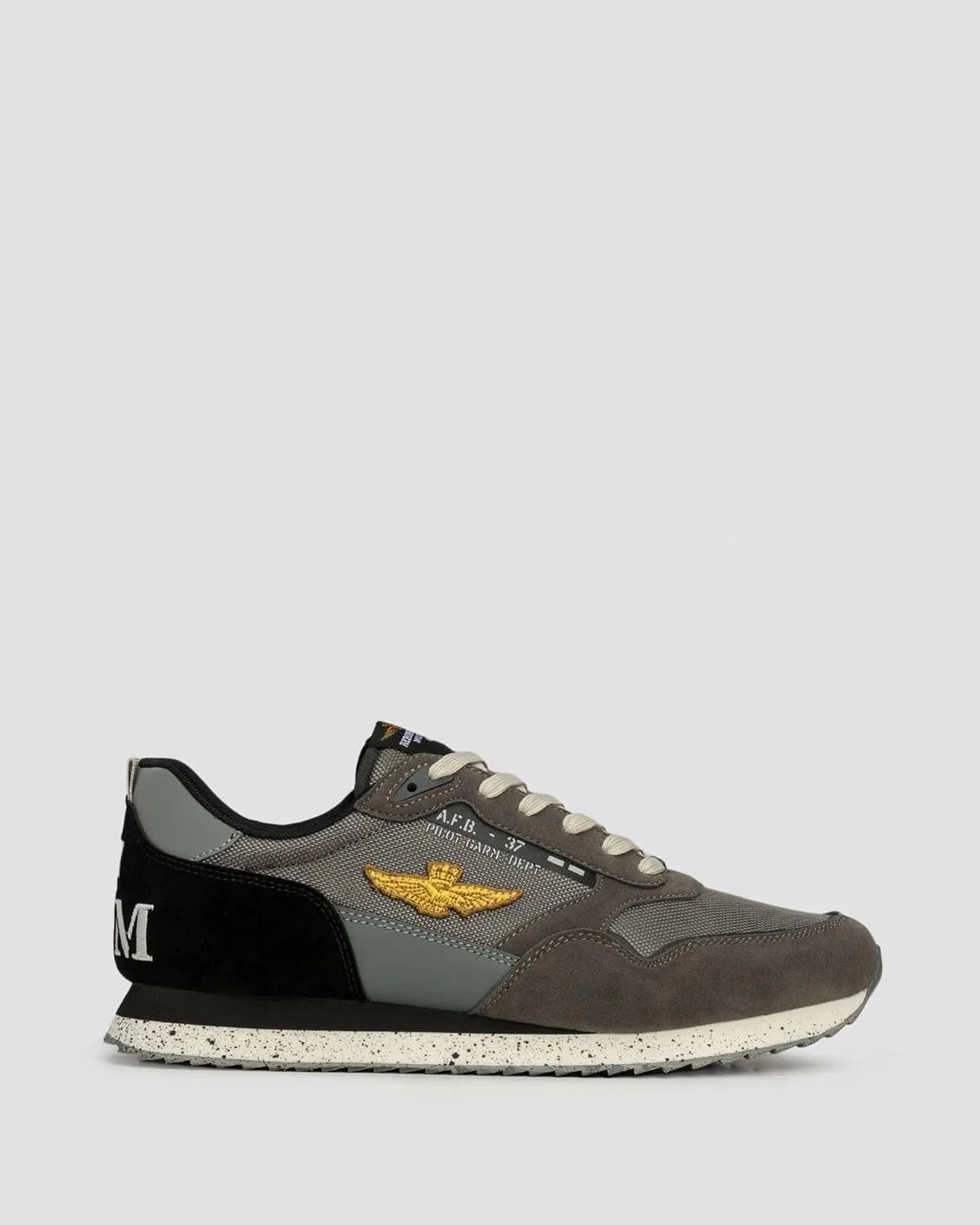 Мужские классические кроссовки Aeronautica Militare 252SC0288UCT03545 8057630562875-46, Darkgray — фото 2