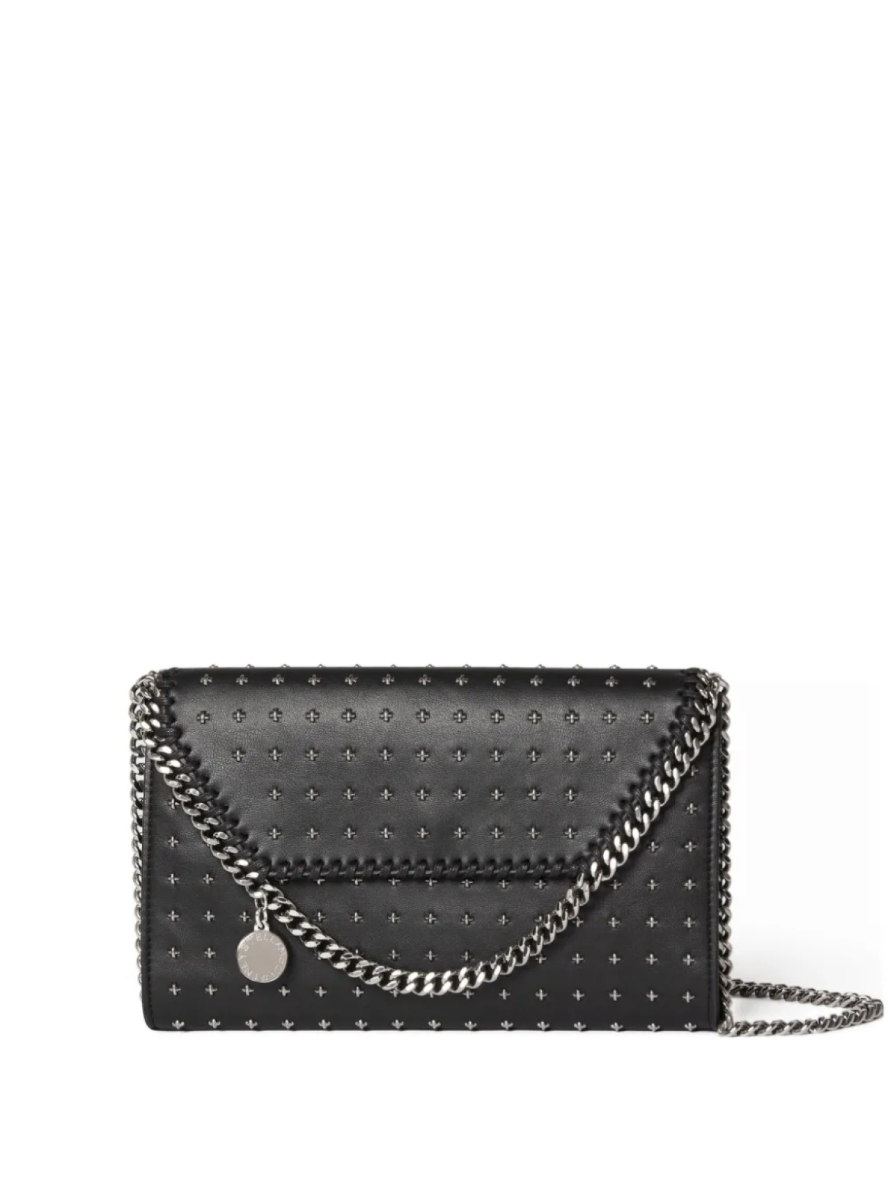 

Сумка через плечо Falabella Star Studs Stella McCartney, черный