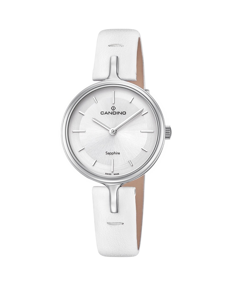 

C4648/1 Lady Elegance женские кожаные часы белого цвета Candino, белый