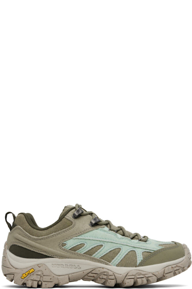 

Зеленые и синие кроссовки Moab 2 Mesa Luxe Eco 1TRL Merrell 1TRL