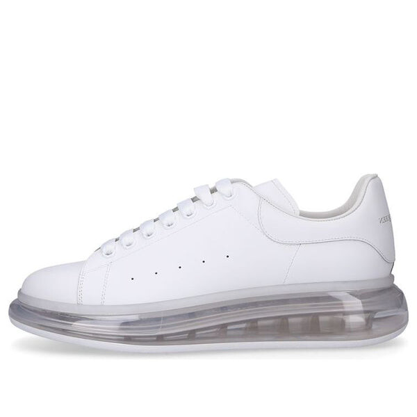 

Кроссовки oversized sneaker 'white clear sole' Alexander Mcqueen, белый