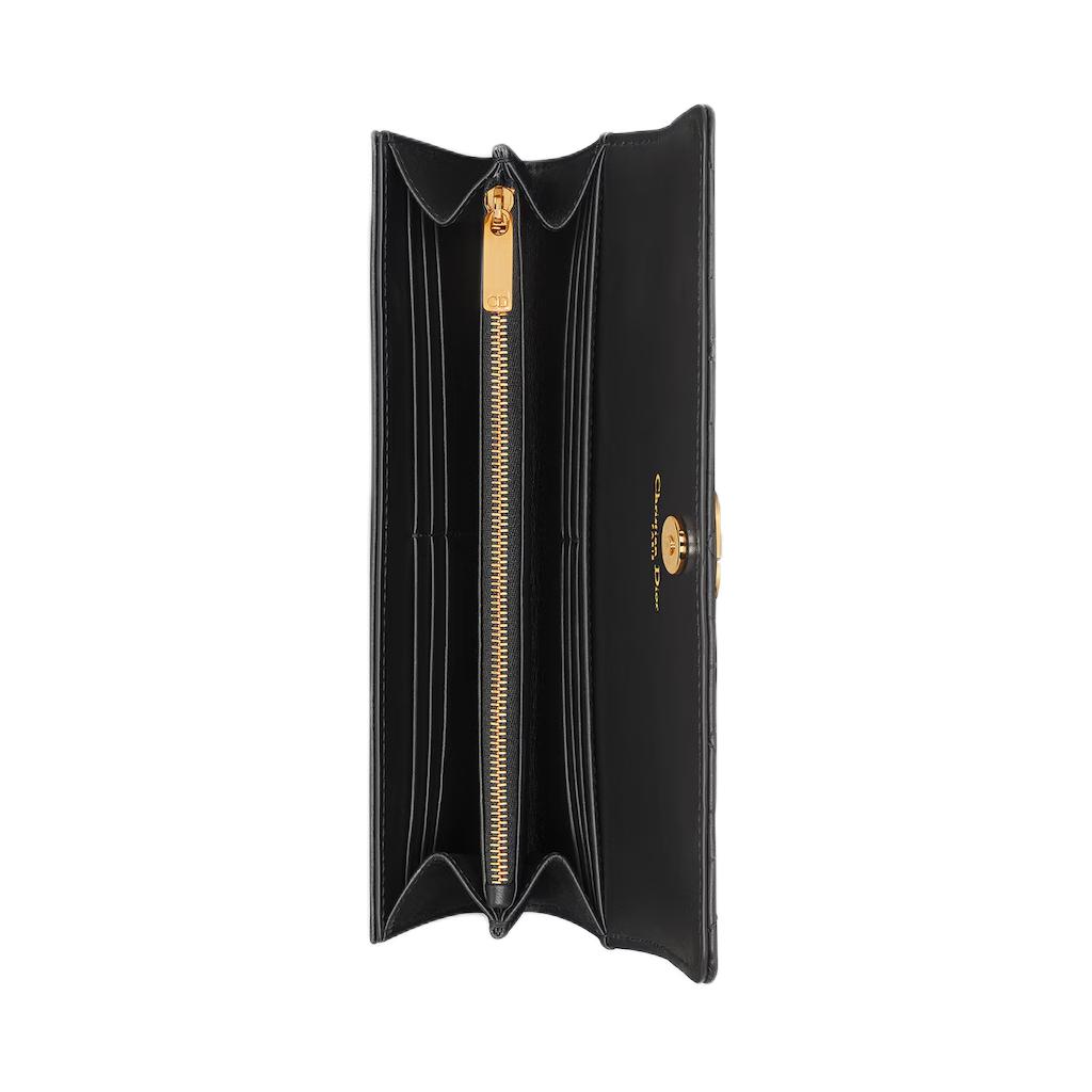 Кошелек из овчины для женщин, черный DIOR, shopping bag set(basic set+shopping bag) — фото 4