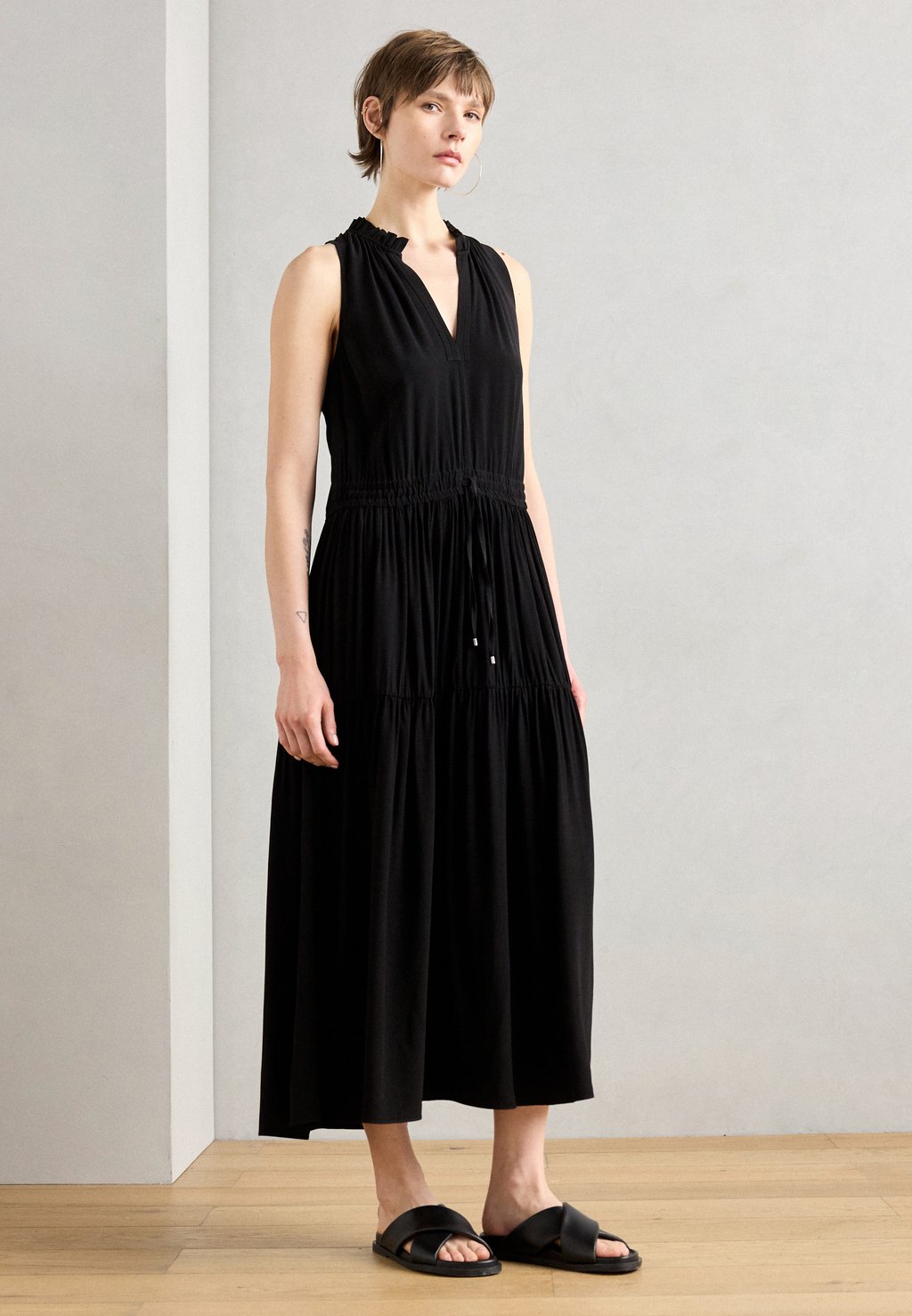 

Платье из джерси SOLIDA DRESS - Maxi dress Mos Mosh, черный