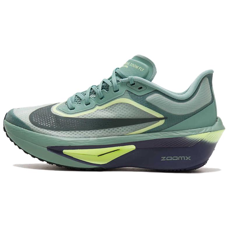 

Nike Кроссовки Zoom Fly 6 с амортизацией и воздухопроницаемостью, низкие, мужские, зеленые