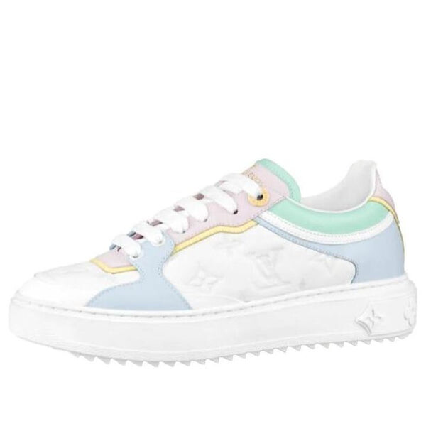 Кроссовки time out sneakers 'white with baby shades' Louis Vuitton, белый