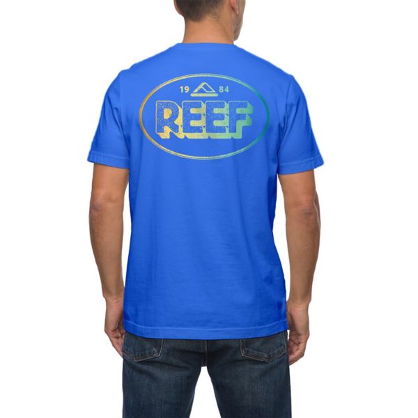 

Мужская футболка с принтом sol Reef, цвет vivid blue