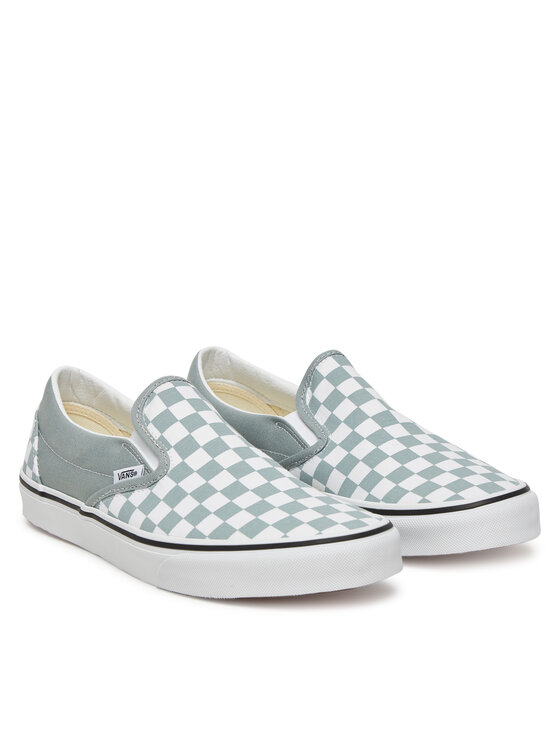 Тканевые кроссовки Classic Slip-On VN000D5PEPO1 Vans, серый — фото 2