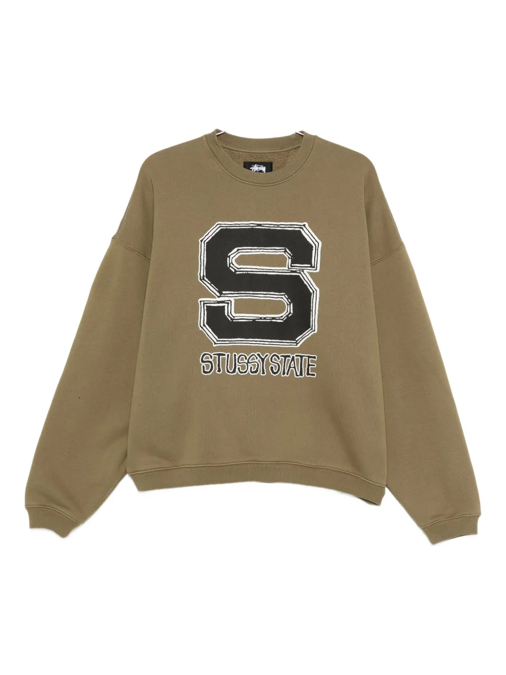 

Свитшот с логотипом Stüssy, зеленый