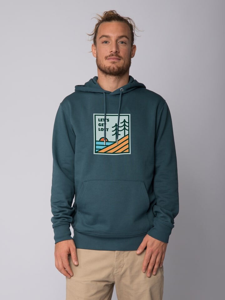 

Толстовка wat Apparel Sweatshirt Let's Get Lost, цвет Petrol