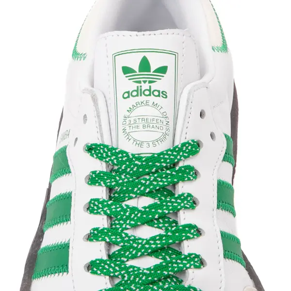 Кроссовки adidas Sambae Athletic Shoe, облачно-белый/зеленый/камедь — фото 2