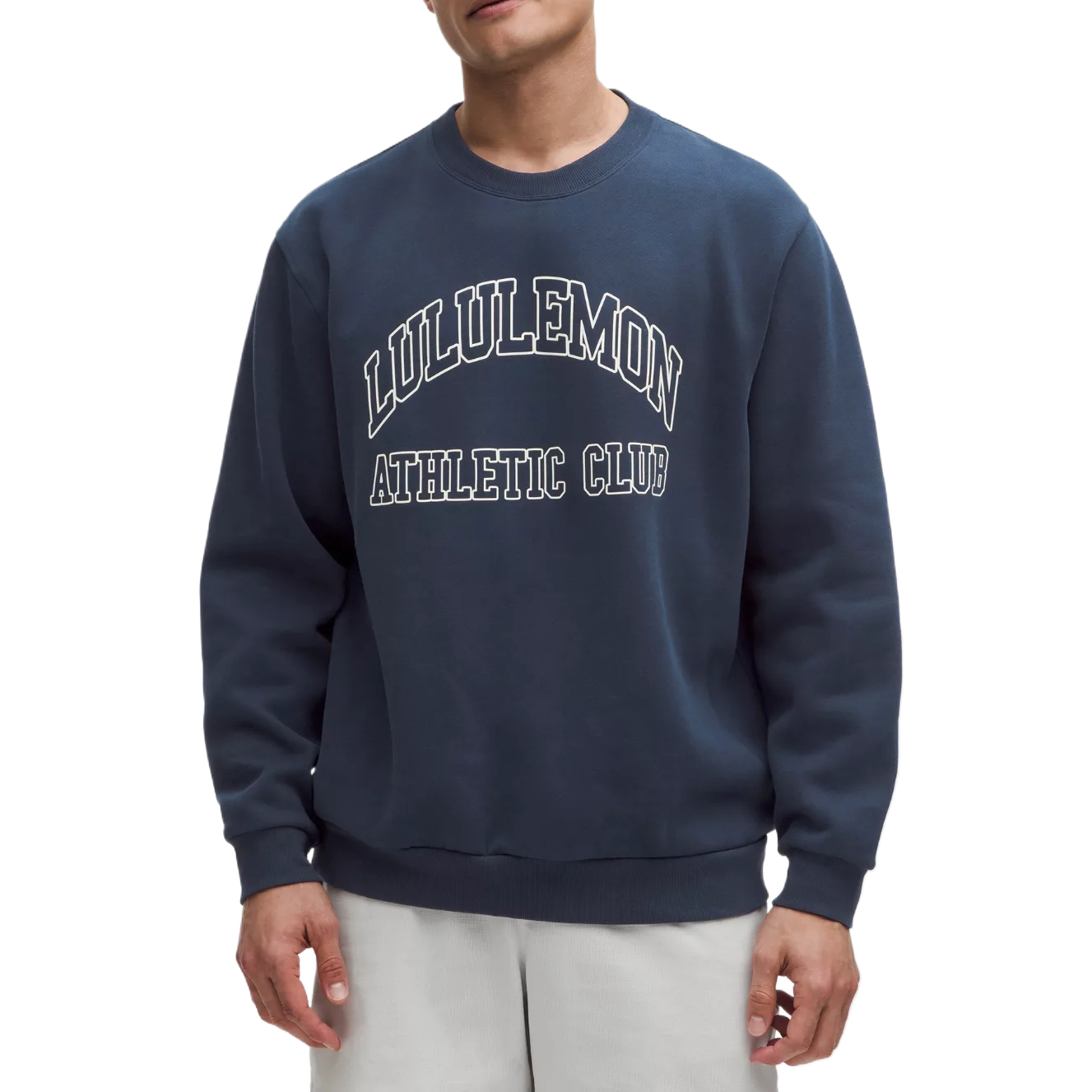 

Мужская толстовка Steady State Crew с графическим принтом Lululemon, club синий/clbl