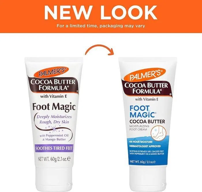 Крем для ног Palmer's Formula Foot Magic с маслом какао, 60 г Palmer'S — фото 3