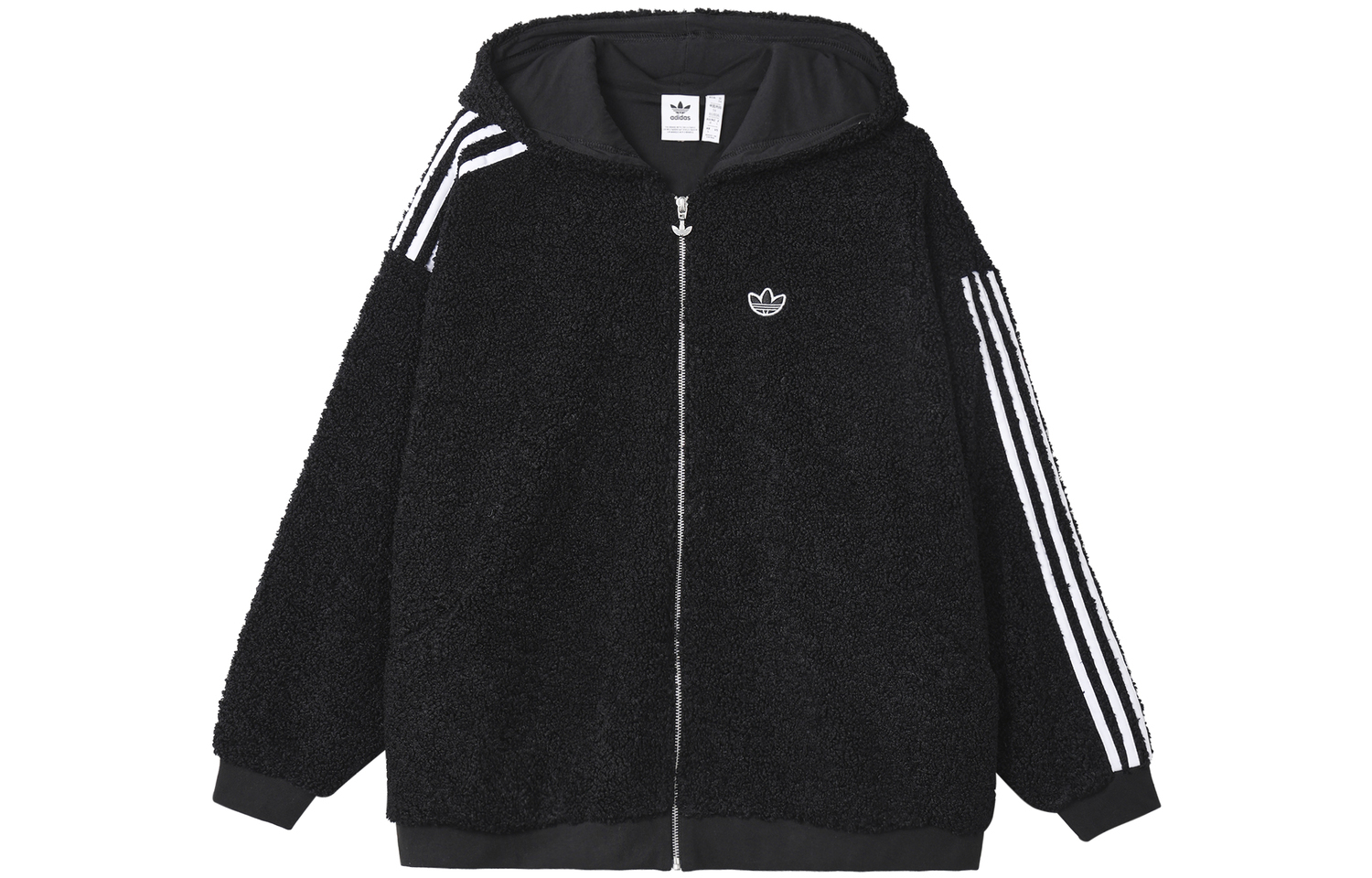 Бархатная куртка Women's Adidas Originals, черный — фото 3