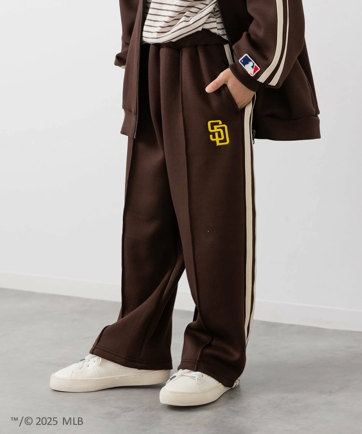 Широкие спортивные штаны Dry Sweat Mlb, Padres/Brown