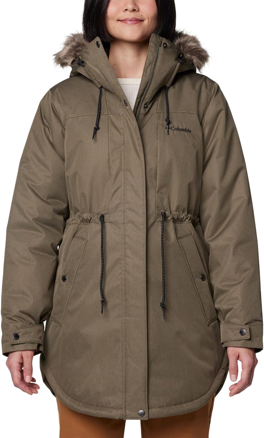 

Женская утепленная куртка Columbia Suttle Mountain II Mid, Stone Green