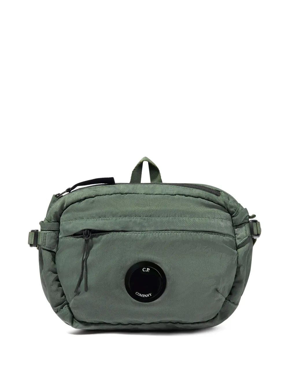 

Сумка на плечо с логотипом C.P. Company Kids, зеленый