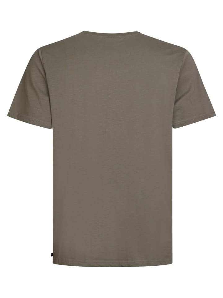 

Футболка с принтом размера плюс Rockport зеленого цвета Petrol Industries, Зеленый, Футболка с принтом размера плюс Rockport зеленого цвета Petrol Industries