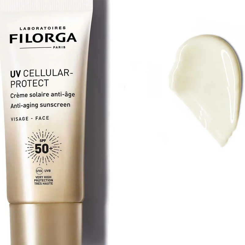 FEILUOJIA Увлажняющий крем для лица с солнцезащитным фильтром SPF50+ 40 мл FILORGA, 40ml — фото 3