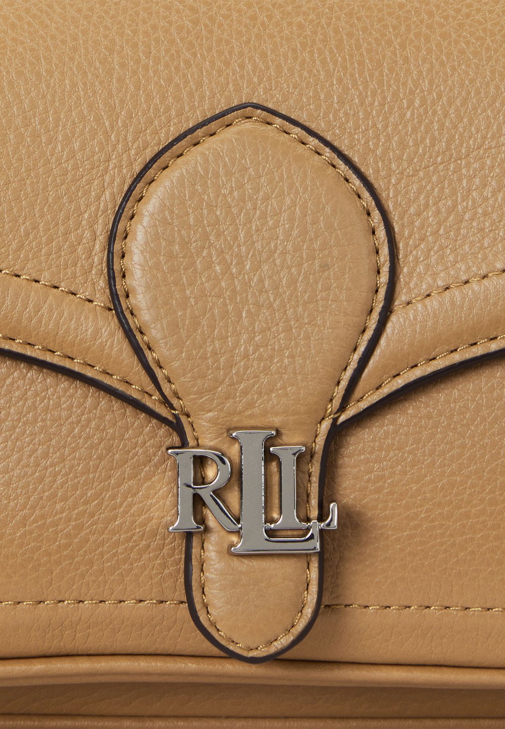 

Сумка через плечо PEBBLED SMALL BRADLEY CONVERTIBLE BAG Ralph Lauren, коричневый