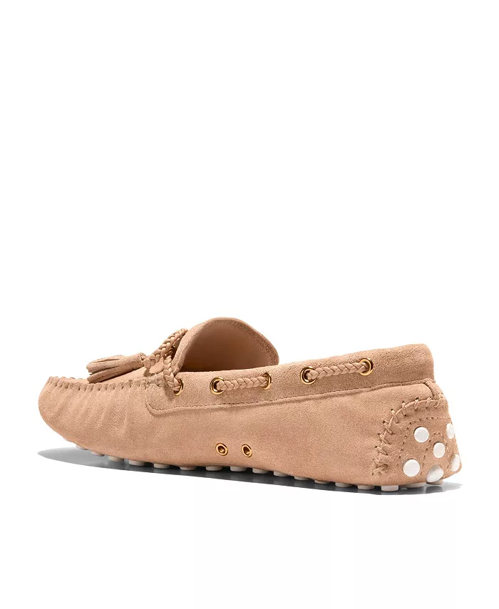Женские лоферы-водители Gissella Cole Haan, коричневый/бежевый — фото 4