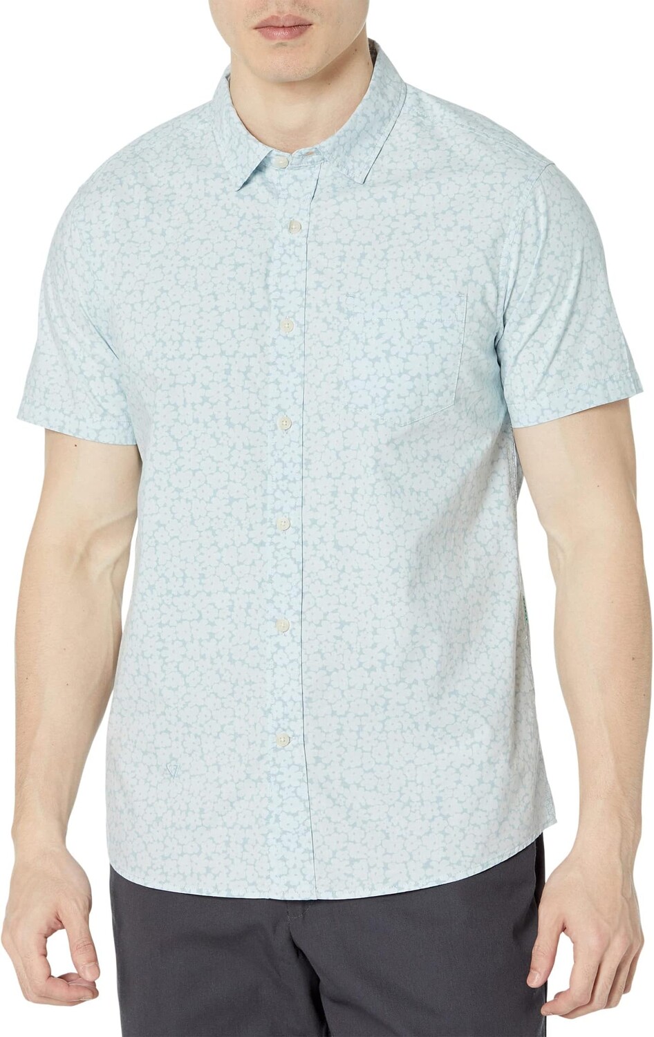 

Рубашка VISSLA Cut Up Eco Short Sleeve Woven, цвет Ice Pack
