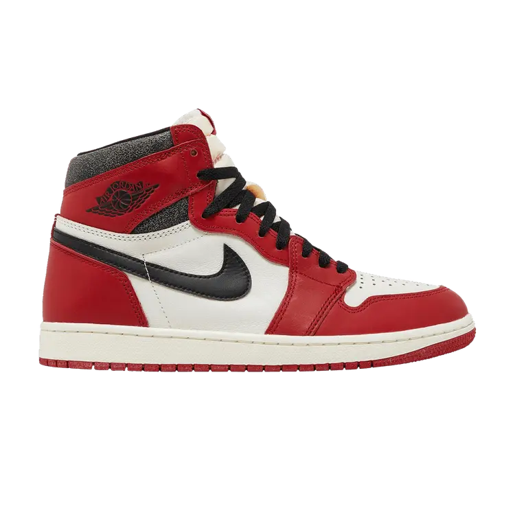 

Кроссовки Air Jordan Air Jordan 1 Retro High OG 'Chicago Lost & Found' Sample, красный