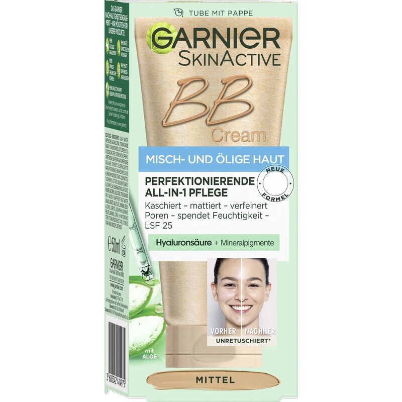 

BB-крем Средство для смешанной и жирной кожи Garnier, 50 ml