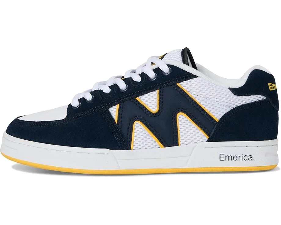 Кроссовки Emerica OG-1, Navy/White/Yellow — фото 4
