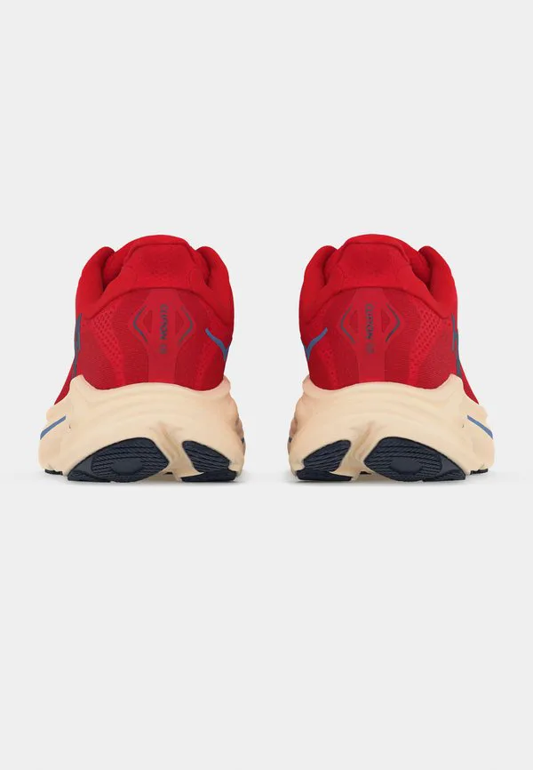 Кроссовки для бега по шоссе clifton 10 Hoka, Vermillion/Varsity Navy — фото 4