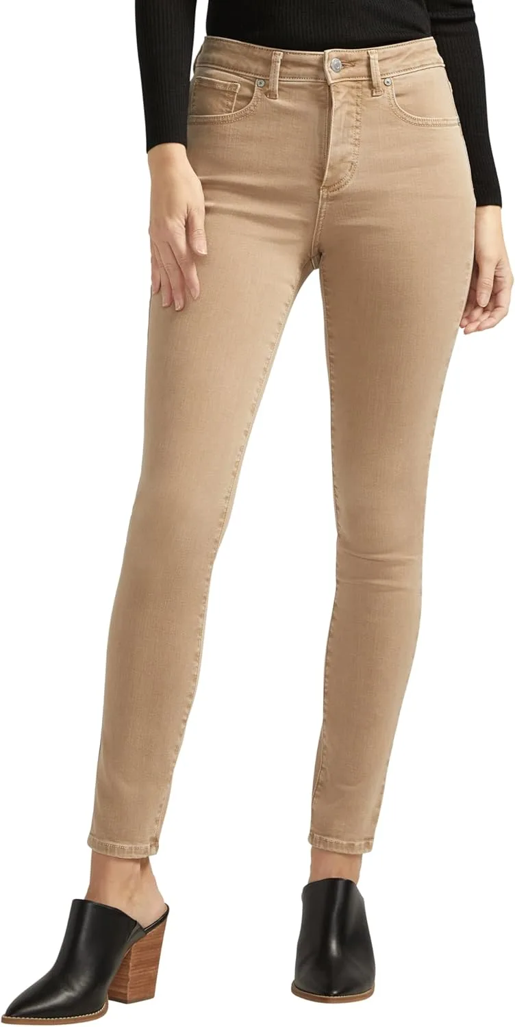 

Silver Jeans Co. Женские джинсы Isbister с высокой посадкой и зауженным кроем