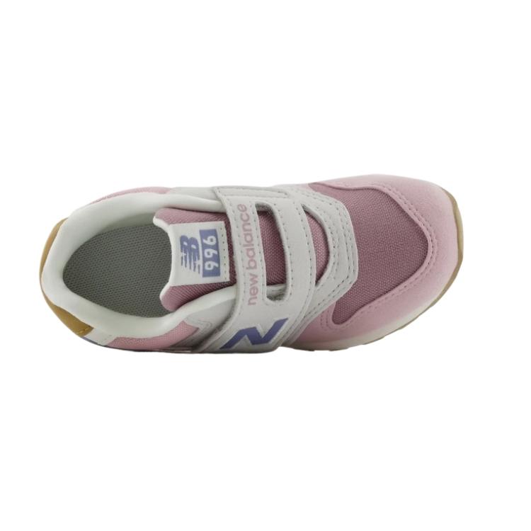 Детская обувь New Balance светло-розовый фиолетовый/светло-серый — фото 4