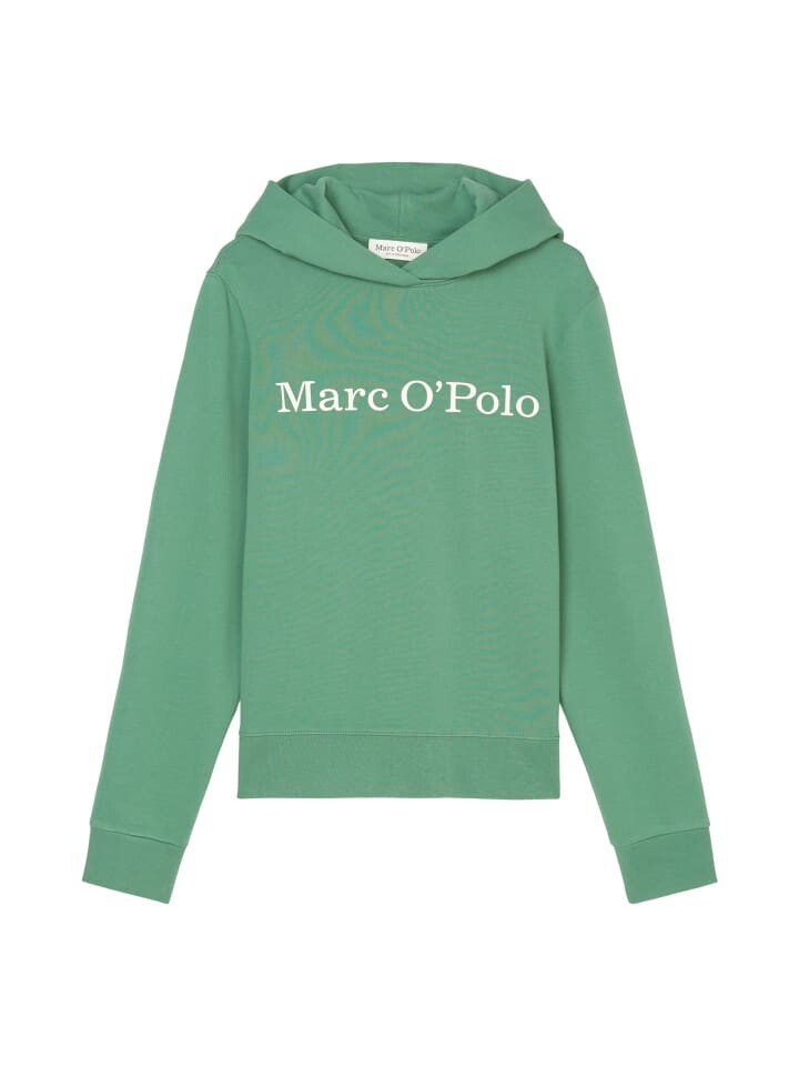 

Толстовка Marc O'Polo Logo-Kapuzensweatshirt relaxed, цвет smooth green