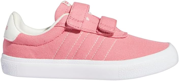 Кроссовки Adidas Vulcraid3r для детей и унисекс, белый/розовый — фото 2