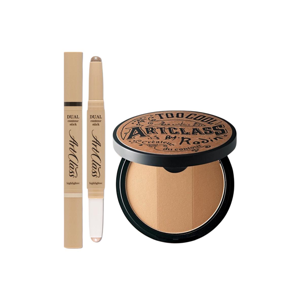 

Toocoolforschool палетка для контуринга три цвета для носа и многоцелевого использования естественный контуринг Too Cool For School